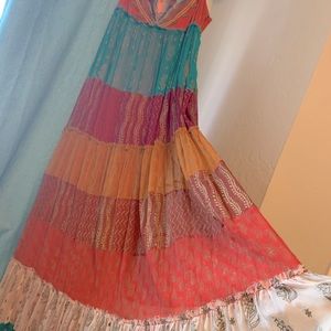 Boho caravan maxi dress
